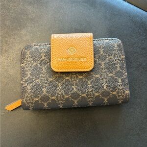 Nanette Lepore Black and Brown Patterned Wallet